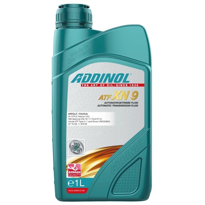 ADDINOL ATF XN 9 1ლ ტრანსმისიის ზეთი (ყვითელი)