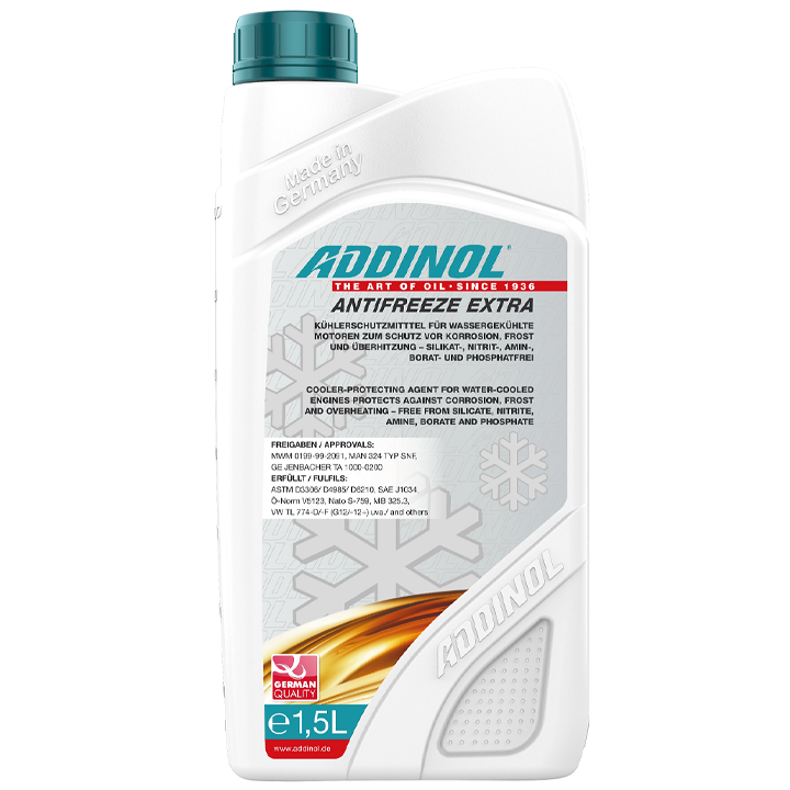 ADDINOL ANTIFREEZE EXTRA 1.5ლ ანტიფრიზი წითელი