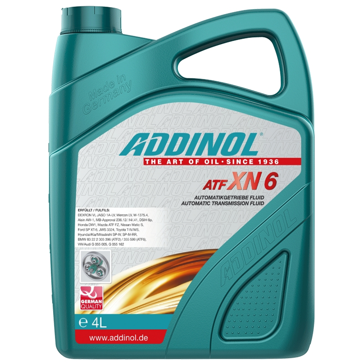 ADDINOL ATF XN 6 1ლ ტრანსმისიის ზეთი (წითელი) - Image 2